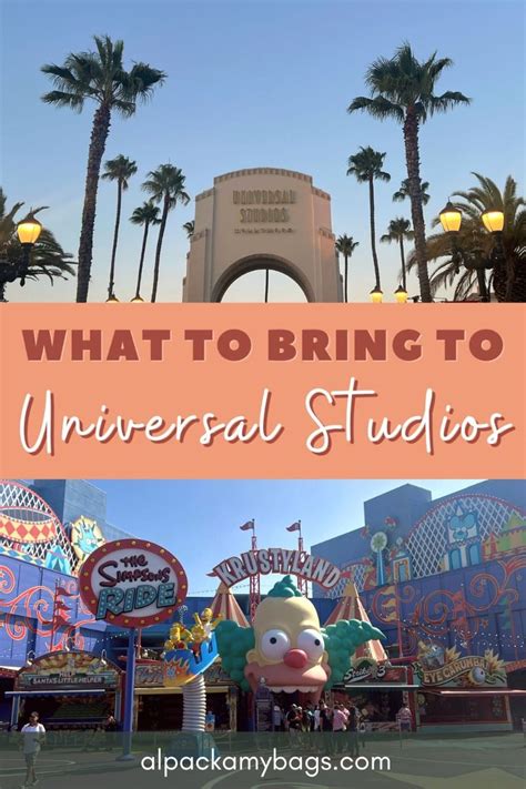 10 Essentials To Take To Universal Studios