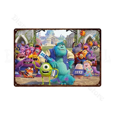 10 Ways To Design Monsters University Poster