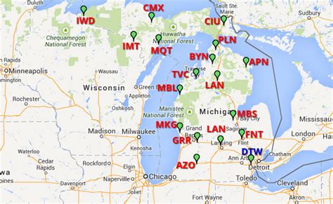 3 Airports Near Michigan State University