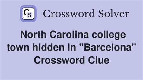 5 Answers To Nc University Crossword Clue