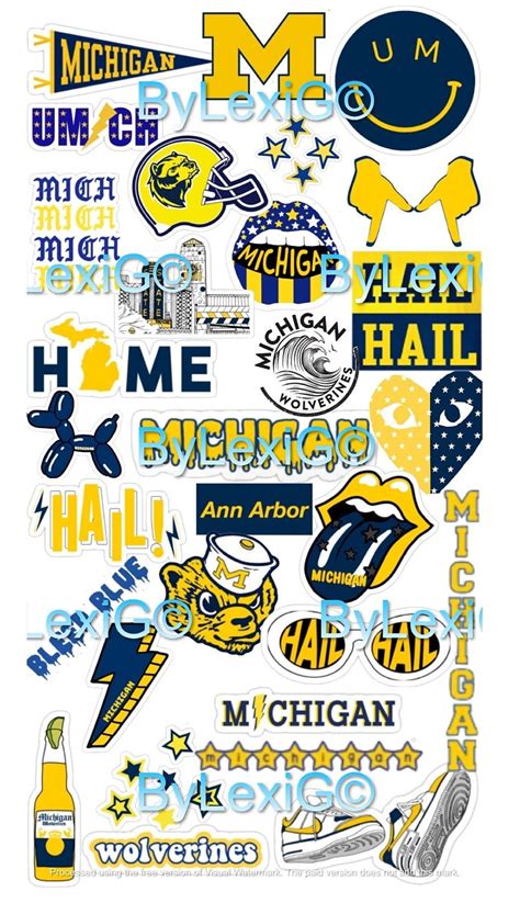 5 Creative University Of Michigan Poster Ideas