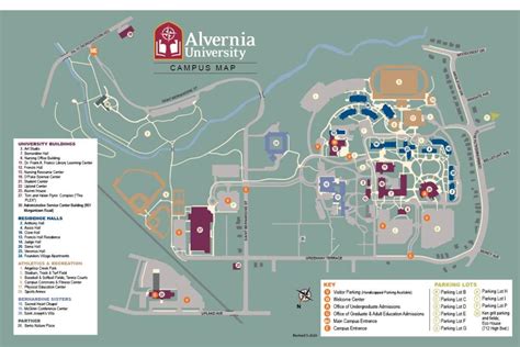 5 Ways To Navigate Alvernia University Campus Map