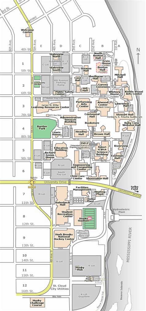 5 Ways To Navigate St Cloud State University Map