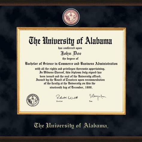 5 Ways To Showcase Your University Of Alabama Diploma