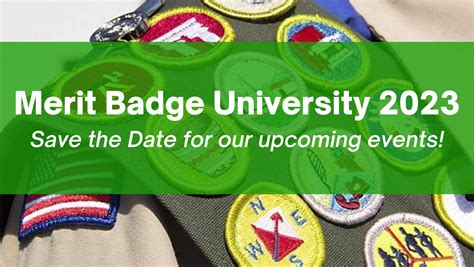 6 Ways To Succeed At Merit Badge University 2024