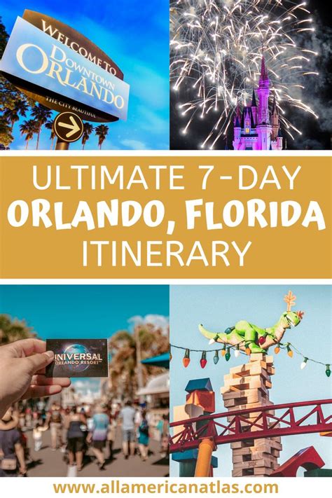 7-Day Orlando Itinerary: Disney And Universal Studios