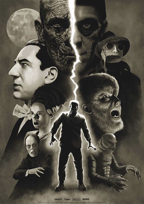 8 Iconic Universal Monsters Artwork Designs Revealed