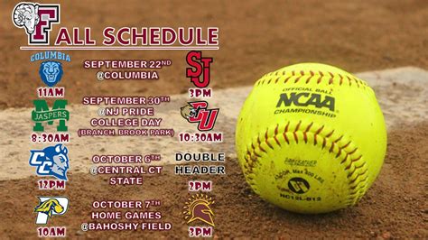 Alfred University Softball Schedule: Latest Game Details