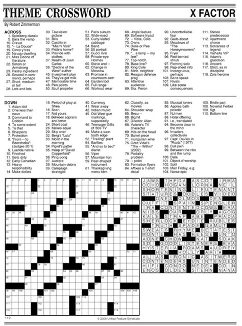 Andrews Mcmeel Universal Crossword Puzzle Solutions Revealed