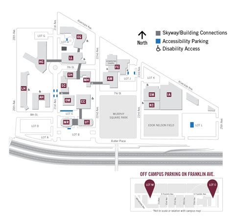 Augsburg University Campus Map Guide