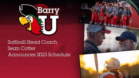 Barry University Softball Schedule And Upcoming Games