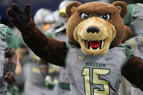 Baylor Universitys Joy The Bear Mascot Story