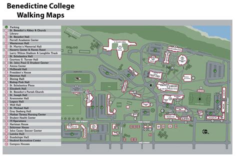 Benedictine University Campus Map And Tour Information