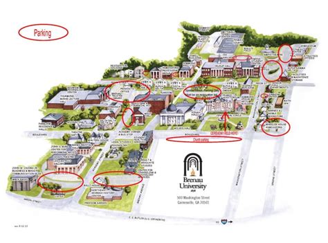 Brenau University Campus Map And Directions