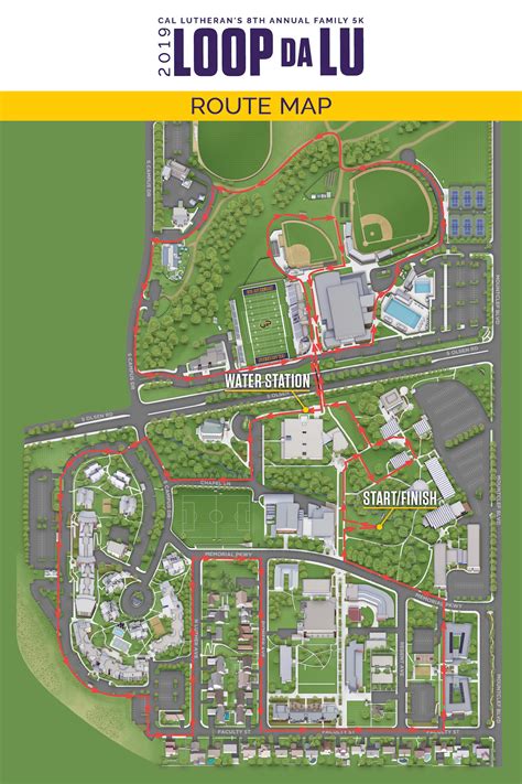 California Lutheran University Campus Map And Directions