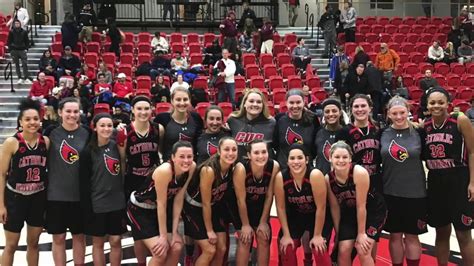 Catholic University Womens Basketball Schedule Released