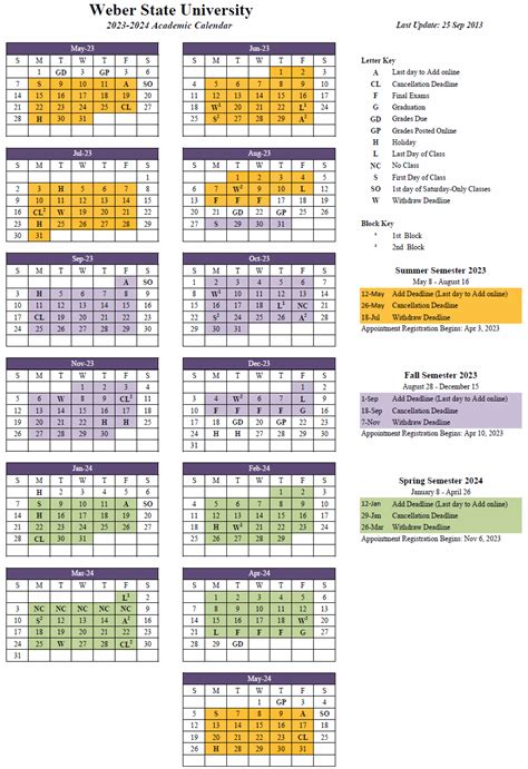 Clarion University Calendar: Academic Schedule And Events