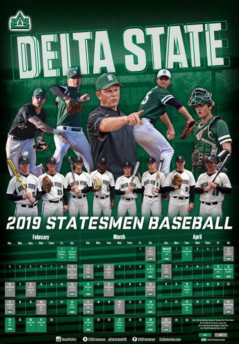 Delta State Baseball Schedule 2023