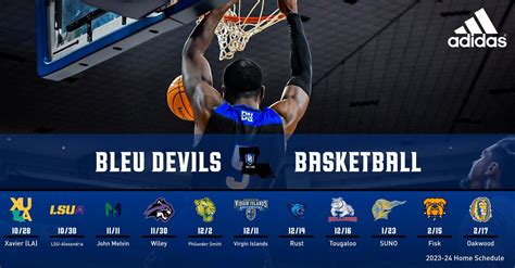 Dillard University Basketball Schedule 2023-2024: Full Game List