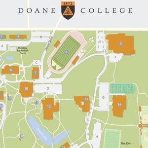 Doane University Campus Map And Directions Guide