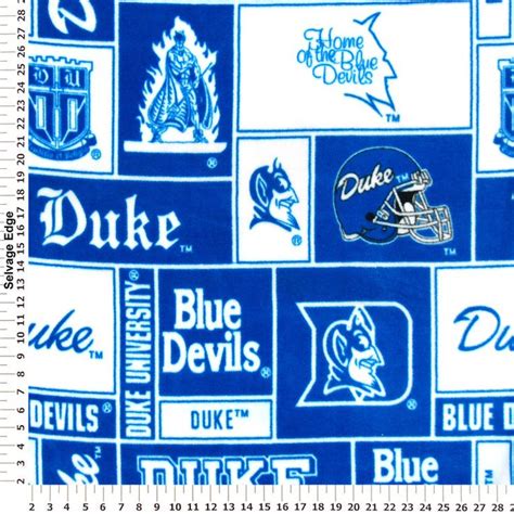 Duke University Blue Devils Fabric For Super Fans