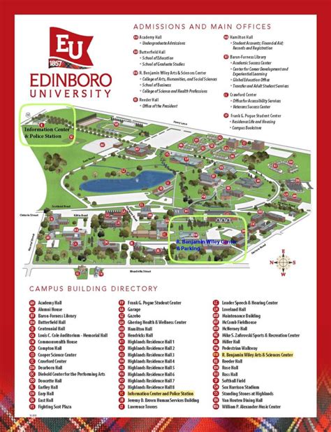 Edinboro University Campus Map: Navigate Your Way