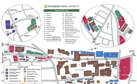 Fitchburg State University Campus Map And Directory