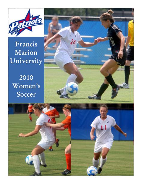 Francis Marion University Womens Soccer Team Overview