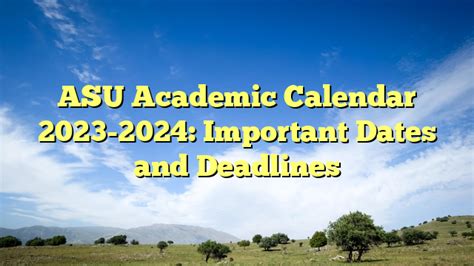 Fredonia University Calendar 2023: Important Dates And Deadlines