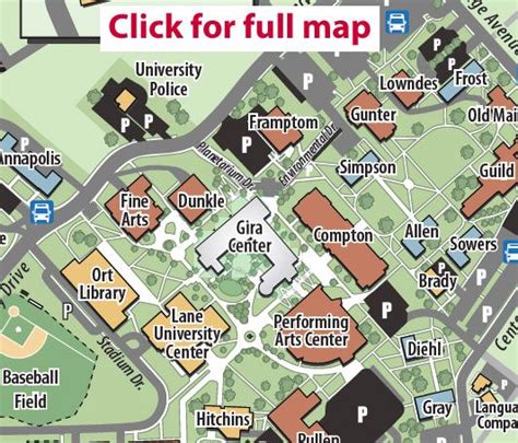 Frostburg State University Campus Map Guide