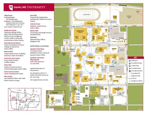 Hamline University Campus Map: Explore The Campus Layout