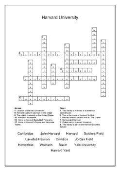 Harvard University Press Library Crossword Guide