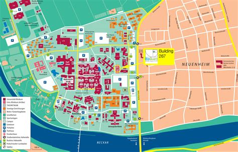 Heidelberg University Campus Map And Guide