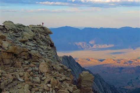 Hiking University Peak In Californias Sierra Nevada Mountains