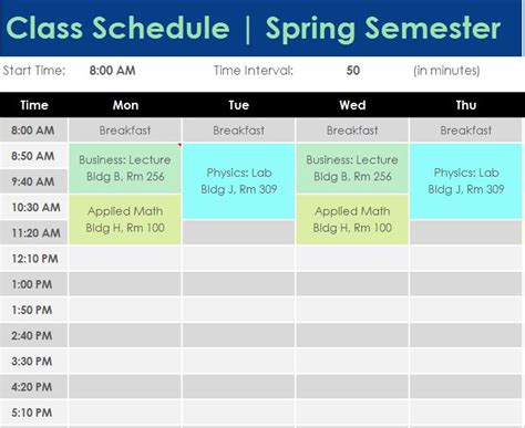 Lawrence University Class Schedule Made Easy