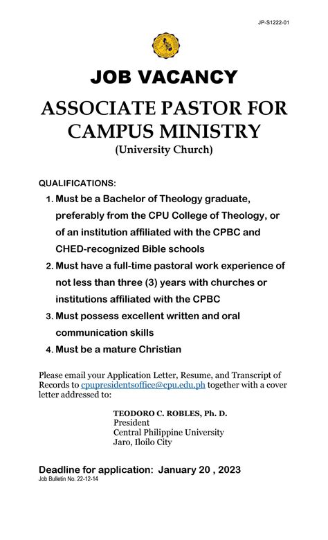 Lincoln Christian University Ministry Job Openings Available