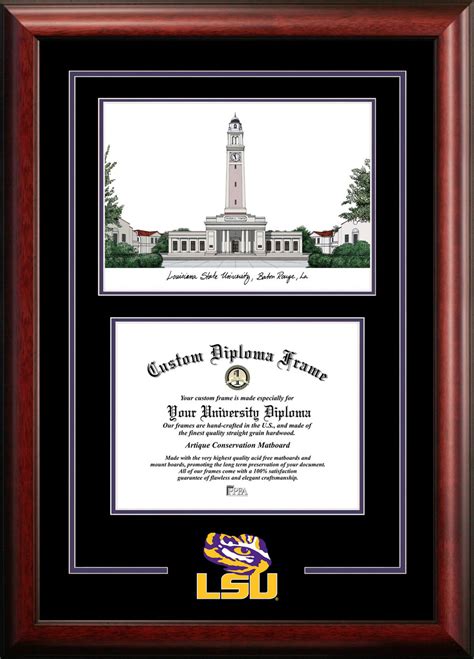 Lsu Diploma Frames: Showcase Your Tiger Pride Forever