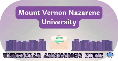 Mount Vernon Nazarene University Admissions Guide