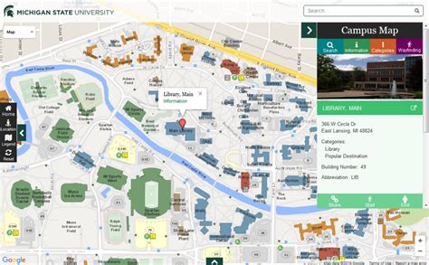 Msu Campus Location: Find It On The Map