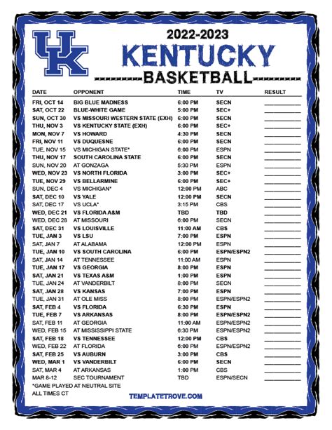 Murray State University Basketball Schedule This Season