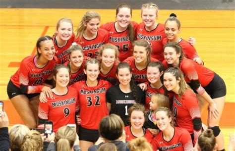 Muskingum University Volleyball Teams Top 5 Wins