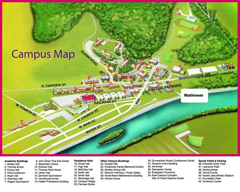 Navigate Lock Haven University With Ease: Campus Map Guide