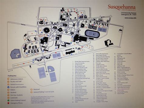 Navigating Susquehanna University: A Detailed Campus Map Guide