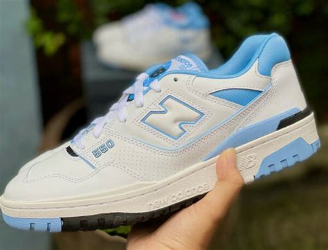 New Balance 550 Unc White University Blue Sneaker Review