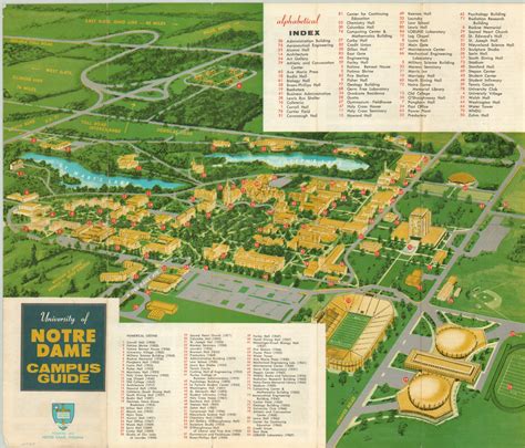 Notre Dame University Campus Map And Guide