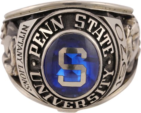 Penn State University Class Ring Tradition And Significance