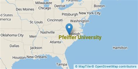 Pfeiffer University Address And Contact Information