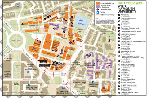 Plymouth State University Campus Map Guide