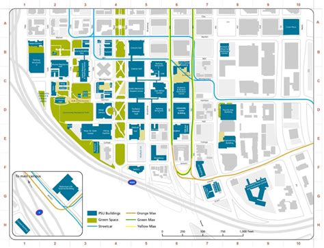 Psu Campus Map: Navigate Portland State University With Ease