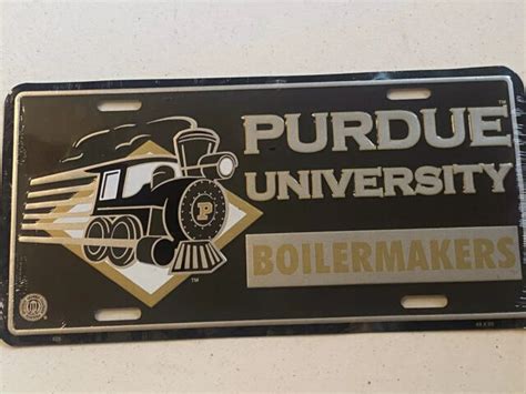 Purdue University License Plate: Show Boilermaker Pride On Wheels